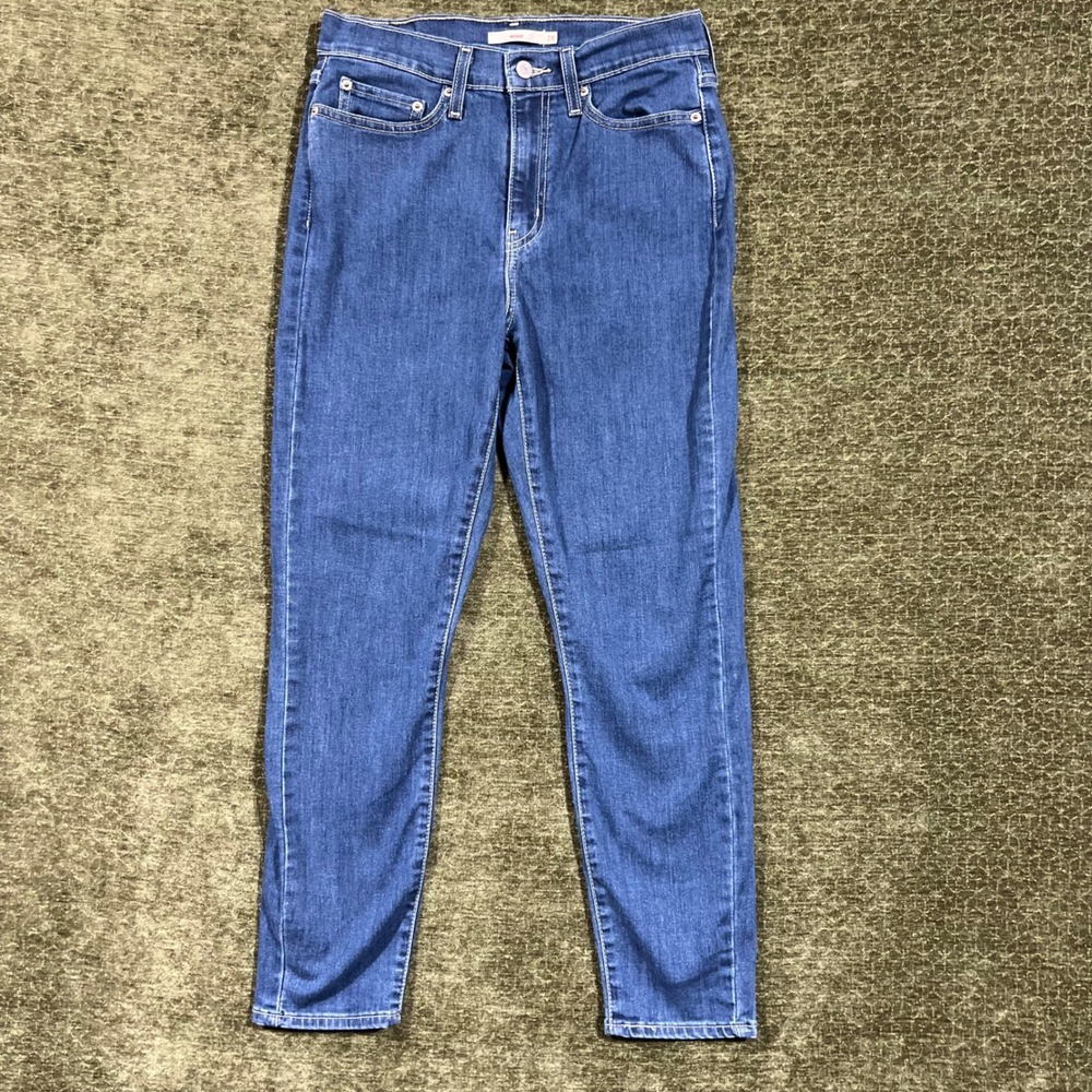 Levi's Wedgie Jeans Women 28 Blue High Rise Skinny Denim 22861-0001